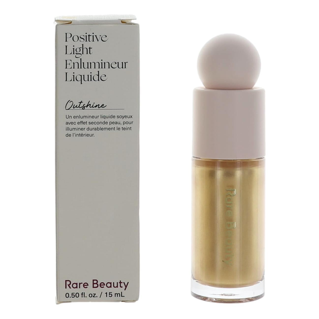 フェイスカラー Rare Beauty Positive Light Highlighter Rare Beauty Positive Light Liquid Luminizer, 0.5oz