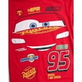 thumbnail image 2 of Camisetas Disney Cars Lightning McQueen Boys 2T-7, paquete de 2, 2 of 7