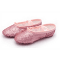 thumbnail image 2 of Nexete Ballet Shoes Split-Sole Slipper Flats Ballet Dance Shoes for Toddler Girl & Women in Gold, Gold Glitter, Silver, Pink,Pink Glitter, Rose Gold, Nude Colors, 2 of 6