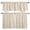Beige, variant on 3 Piece Kitchen Curtains and Valances Set Cream Botanical Cafe Curtains 24 Inch Length Spring Summer Chic Wildflowers Valance & Tier Curtain for Living Room Bedroom Small Window 54"x18"+27"x24"*2