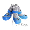 thumbnail image 3 of Xihbxyly Zapatos para Perros, Suela de Goma Antideslizante, Protegen de Superficies Frías y Calientes, Tracción Antideslizante para Perros, Uso En Interiores y Exteriores, Protección para Todo Tipo d, 3 of 3