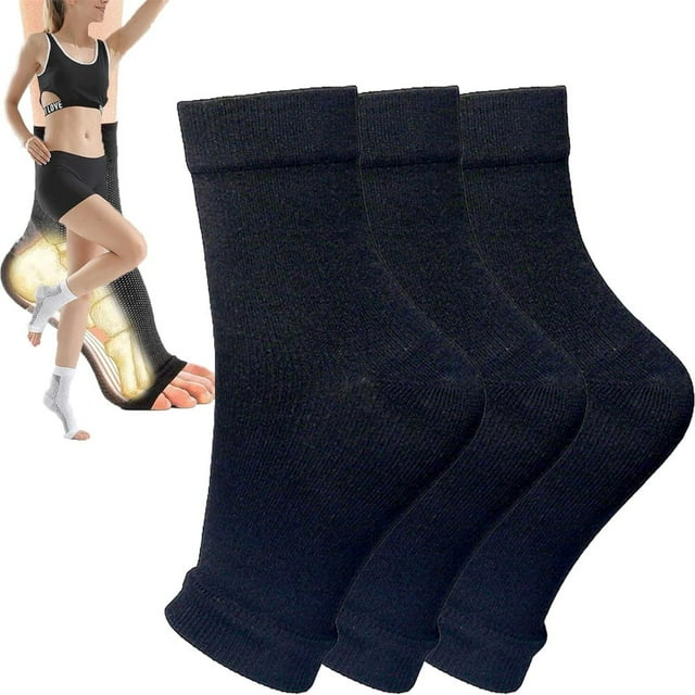 SNNROO 3Pairs Soothe Relief Socks Neuropathy Socks for Men Women