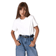 thumbnail image 2 of Camisetas de Corta Extragrandes para Mujer, Cuello Redondo, Holgadas, para Hacer Ejercicio, Informales, de Verano, de Algodón, Blancas, Talla 4XL, 2 of 9