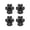 Black, variant on Paw Pads for Dogs – Self Adhesive Paw Grips for Senior Dogs, Disposable Paw Protector Pads for Hardwood Floors, Designed for Daily Use