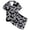 A-Grey271, variant on Toddlers And Kids Halloween Pajamas Set For Girls Satin 2 Pcs Pjs Bat Printed Short Sleeve Sleepwear Shorts Set 2-13Y