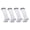 White, variant on CHOYURME CHONYURM 4 Pairs Kids Soccer Socks Striped Knee High Socks Baseball Sports Socks for Boys Girls 3-12 Years Old