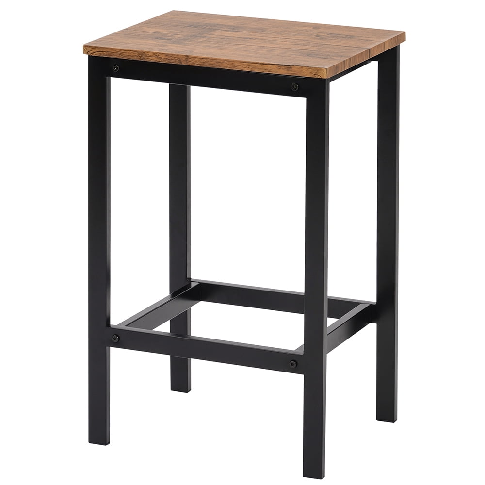 Kepooman 5 Piece Counter Height Pub Table Set with 4 Stools for Kitchen Living Room, Brown Kepooman 5 Piece Counter Height Pub Table Set with 4 Stools for Kitchen Living Room, Brown