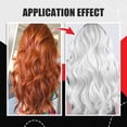 thumbnail image 5 of Cera para el cabello de colores grises Eelhoe Granny, barro para el cabello, peinado duradero, cera para cabello teñido desechable de color natural y esponjoso, 1 pieza, rojo y marrón, 5 of 5