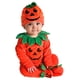thumbnail image 4 of Juego de vestuario de calabaza de Halloween niña recién nacida niña de manga larga, 4 of 6
