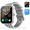 Silver, variant on Smart Watch for Men Women, 1.83" HD Touchsreen, Bluetooth Calling, IP68 Water-Resistance, 110+ Sports Modes, Timer, Fitness Watch for Android/iOS, Black
