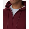 thumbnail image 5 of Hanes Men's & Big Men's Fleece Full Zip Up Hoodie Sweatshirt, Sizes S-3XL, 5 of 10