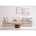 thumbnail image 6 of Moe's Home Collection Terra Modular Sofa Coastside Sand Fabric/Upholstery, 6 of 6