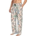 thumbnail image 2 of Xecao Cute Tennis Racket Men's Straight Lounge Pajama Pants: The Ultimate in Comfortable Sleepwear, 2 of 9