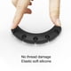 thumbnail image 4 of 2pcs Cable Clips Organizer Cable Management Holder Black Silicone Cable Holder, 4 of 5