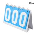 thumbnail image 1 of 3-Digits Plastic Table Top Scoreboard Flipper Waterproof For Basketball Football, 1 of 10