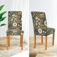 thumbnail image 3 of Yayeee 2 Pack Dining Chair Covers Stretch Parson Chairs Slipcovers Seat Protector, Floral Wilderness Pattern, 3 of 6