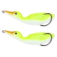 thumbnail image 3 of 2 Piezas Señuelos de Pesca de 10pcspcs, Cm / 4,13 Pulgadas Cebo de Pesca Aparejos de Pesca Señuelo Suave Amarillo fluorescente, 3 of 9