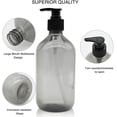 thumbnail image 2 of Dispensador de jabón JM 2 piezas 500 ml plástico PET recargables gris, 2 of 4