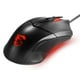 thumbnail image 2 of Mouse Gamer MSI Clutch GM08, hasta 4200 dpi, USB, iluminación LED. MSI CLUTCH GM08, 2 of 2