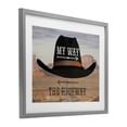 thumbnail image 3 of Stupell Industries My Way or Highway Cowboy Gray Framed Print Under Glass design by Marcus Prime, 17 x 21, 3 of 10