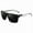Black Frame White Leg Gray Pie, variant on Mens Polarized Sports Sunglasses UV400 Protection TAC Lenses PC Frame Outdoor Activities Riding Driving Eyewear 80