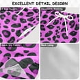 thumbnail image 4 of Pink Leopard Print Swim Trunks Quick Dry Beach Pool Board Shorts Lightweight Stylish Print Sizes 2T to XL, 4 of 8