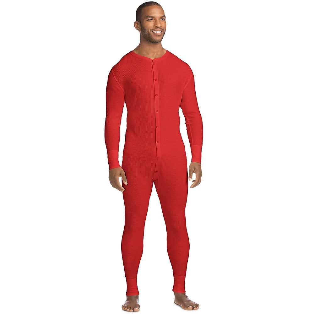 Hanes Men's Beefy Thermal Underwear Crew