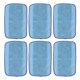 thumbnail image 1 of Lot de 6 serpillères lavables et réutilisables en fibres fines pour aspirateur 380T, 320, 4200 et 5200C, 1 of 4