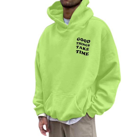 UANWENN Mens Autumn And Winter Fashion Casual Long Sleeved Hooded Sports Sweater Men's Zip up Sweatshirt Hoodie Sweatshirts for Men Tall Wolf Hoodie Hoodies with Zipper Plain Hoodies Men Sweatshirt