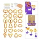 thumbnail image 5 of 125 cortadores para pendientes de arcilla polimérica, rodillos de arcilla, ganchos para pendientes, manualidades DIY naranja 125 piezas, 5 of 9