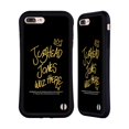 thumbnail image 1 of Head Case Designs Officially Licensed Riverdale Jughead Jones Jughead Wuz Here Black Gold Hybrid Case Compatible with Apple iPhone 7 Plus / iPhone 8 Plus, 1 of 7