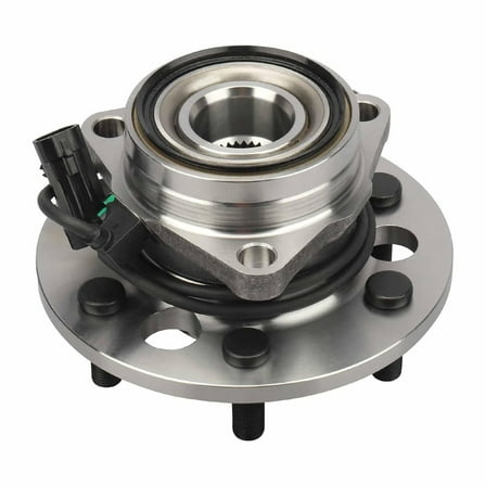 MAYASAF 515024 Front Wheel Hub Bearing Assembly 6 lugs w/ABS for Chevy 1995-2000 Tahoe 4WD/for GMC Yukon 4WD, 1995-1999 K1500 (Suburban), 1995 K2500 (Suburban)