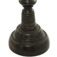 thumbnail image 6 of DecMode 3 Candle Black Mango Wood Candle Holder, Set of 3, 6 of 13