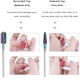 thumbnail image 3 of Pulidor de uñas de acero de tungsteno de color 7 piezas Adepaton FLD-4718, 3 of 7