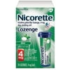 Nicorette 4 mg Lozenges Mint, 24 ea (Pack of 3)