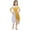 Yellow, variant on Alvivi Kids Girls Lyrical Modern Dance Dress Sleeveless Colorblock Dancewear Performance Costume