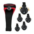 thumbnail image 2 of BESTSKY Golf Club Covers Provides Full Protection to Keep Golf Clubs in Top Condition Golf Club Head Covers Black, 2 of 2