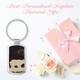 thumbnail image 6 of Coolnut 1 PCS Keychain Keyring, Vintage Wilderness Bear Silhouette Lightweight Metal Keychain Key Ring, Keychain Pendant Party Favor Reward Gifts, 6 of 6