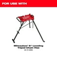 thumbnail image 3 of Milwaukee Tool Jaw for 6 Inch Leveling Tripod Chain Vise, 3 of 3