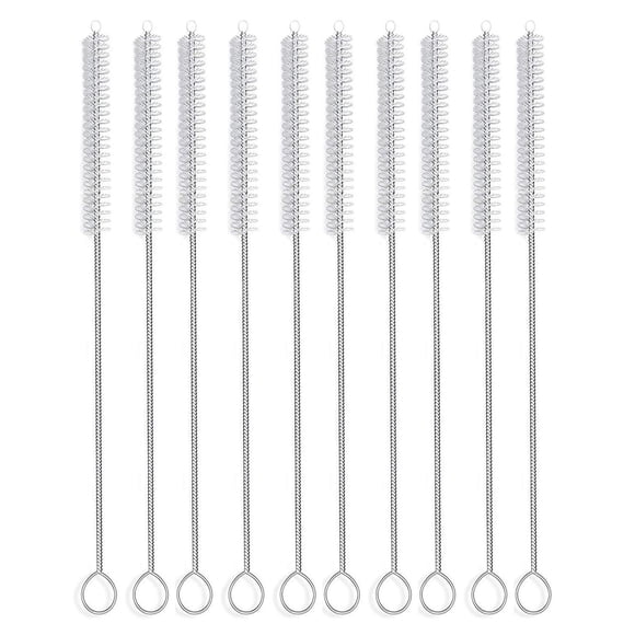 Limpiador de cepillos para popotes desin de 30 cm, nylon, paquete de 10