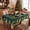 Green, variant on Sm:)e Pine Tree Christmas Tablecloth, Rectangle 60x60 Inch, Machine Washable Table Cover for Dinner/Party Decoration/Holiday, Red