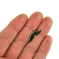 thumbnail image 4 of Hipster Mustache Trendy Cute Enamel Lapel Pin, 4 of 4