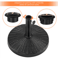 thumbnail image 6 of Renwick 18" Outdoor Patio Heavy Duty Market Umbrella Base for Garden, Black, 6 of 13