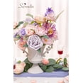 thumbnail image 2 of Set de rosas mixtas de seda sintética Serwalin con flores artificiales, 2 of 9