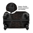 thumbnail image 4 of Lsque Autumn Leaves1 Printed Luggage Cover, Travel Luggage Protector,Scratch and Dirt Resistant, Fits 18-32 Inch Luggage - Small, 4 of 9