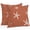 Brick, Rust, Cinnamon, variant on Lumbar Pillow Covers 20x12 Inch Set of 2, Vintage Lake Blue Starfish Waterproof Outdoor Pillow Covers, Summer Coastal Beach Marine Decorative Cushion Pillowcases for Couch, Sofa, Bed, Garden, Patio