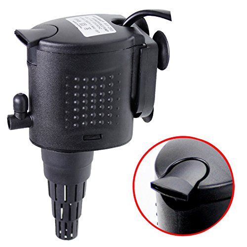 AQUANEAT Aquarium Powerhead Submersible 130GPH Water Pump Undergravel