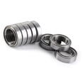 thumbnail image 4 of East buy - Section Ball -10pcs 6700ZZ Rodamientos de Bolas de Pared Delgada de sección Delgada con Doble blindaje 10 * 15 * 4 mm, 4 of 14