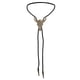thumbnail image 4 of Qarigey Corbatas doradas para hombres Bolo de moda estadounidense Corbata de collar de estilo occidental ajustable como regalo perfecto con cuerno de bronce 5piezas Qarigey CBP190717, 4 of 6