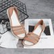 thumbnail image 4 of Sandalias planas de verano, zapatillas, zapatos de playa junto al mar, zapatillas planas informales de estilo coreano para mujer, 4 of 5